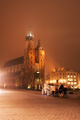 Image showing Marker Square at night