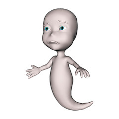 Image showing Sad Ghost