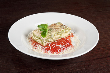 Image showing lasagna