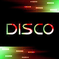 Image showing Disco lights background