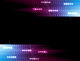 Image showing Disco lights background