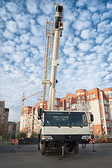 Image showing mobile crane