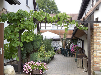 Image showing patio around Dresden