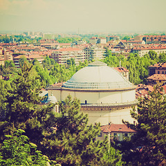 Image showing Retro look Gran Madre church, Turin