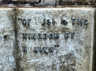 Image showing Glasgow cemetery - HDR