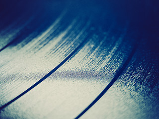 Image showing Retro look Vinyl record