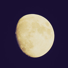 Image showing Retro look The moon