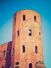 Image showing Retro look Torri Palatine, Turin