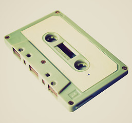Image showing Retro look Cassette