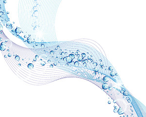 Image showing Water ripple background 