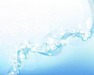 Image showing Water ripple background 
