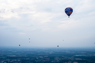 Image showing Hot air balloons over Muenster