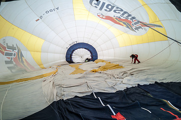 Image showing Hot air balloon festival in Muenster, Germany