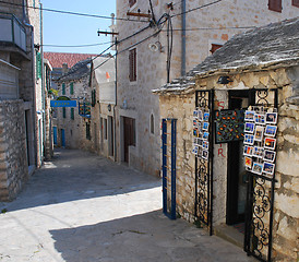 Image showing From the Old Town Primosten, Croatia.