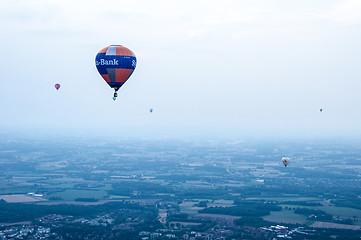 Image showing Hot air balloons over Muenster