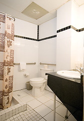 Image showing bathroom in hotel