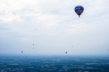 Image showing Hot air balloons over Muenster