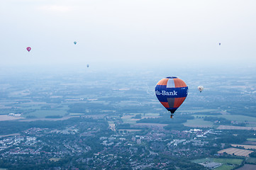 Image showing Hot air balloons over Muenster