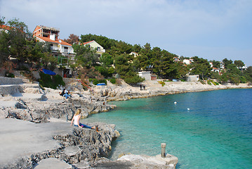 Image showing Island of Ciovo, Croatia
