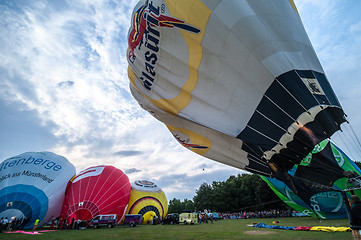 Image showing Hot air balloon festival in Muenster, Germany