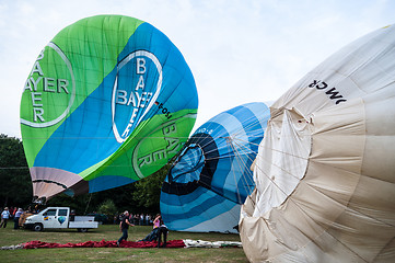 Image showing Hot air balloon festival in Muenster, Germany