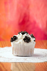 Image showing Iced Gourmet Cupcake