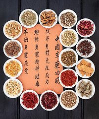 Image showing Chinese Healing Herbs