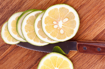 Image showing Chopped Lemons