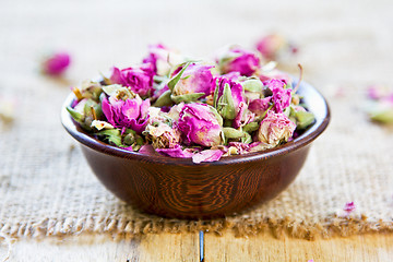 Image showing Dried roses bud