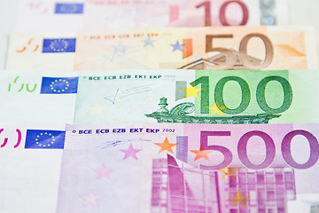 Image showing Euro banknote