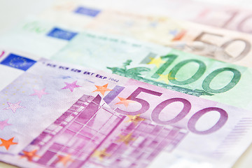 Image showing Euro banknote