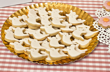 Image showing Halloween cookies