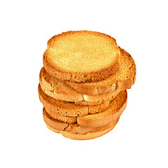 Image showing stack of crackers 