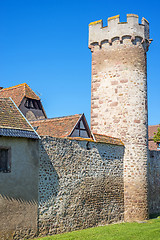 Image showing Castle in Obernai, Alsace, France