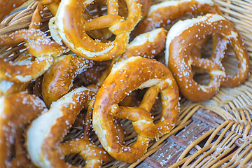 Image showing Pretzel on a market