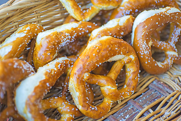 Image showing Pretzel on a market