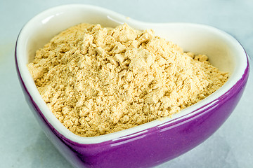 Image showing Maca, Lepidium meyenii, powder