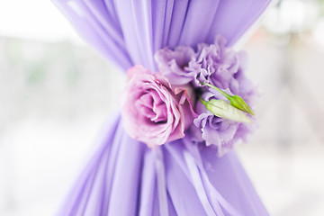 Image showing decoration with flowers