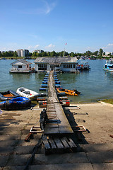 Image showing House on the river