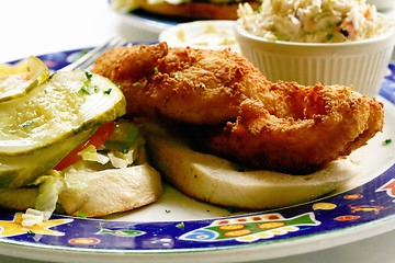 Image showing Fish  Sandwich