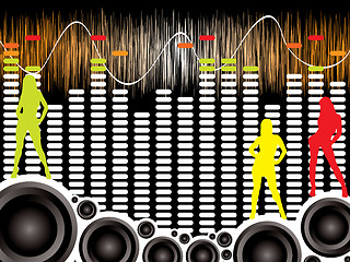 Image showing wall of sound sexy