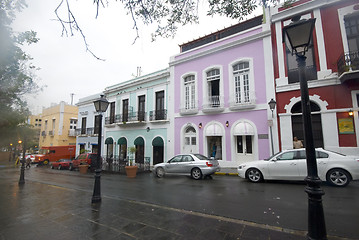 Image showing street scene old san juan