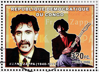 Image showing Frank Zappa Stamp