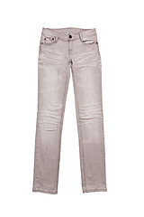 Image showing grey jeans