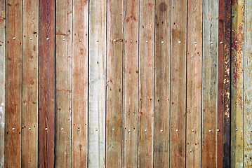 Image showing wooden background