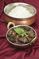 Image showing Mutton liver fry vertical