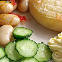 Image showing Vegetarian dish