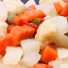 Image showing Mixed vegetables