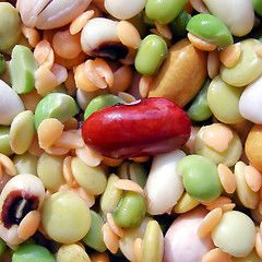 Image showing Beans salad