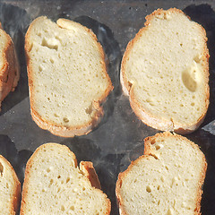 Image showing Bread slice